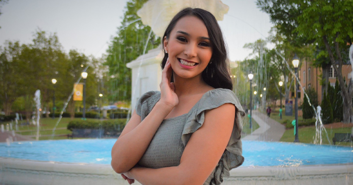 Carlie Steele said transferring to UNA and the Cole Honors College was the best decision she's made.