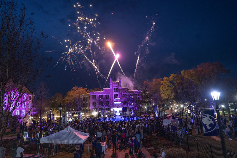 The ninth Light the Fountain event is set for Thursday, March 13.